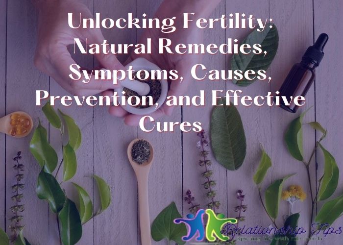 Unlocking Fertility: Natural Remedies, Symptoms, Causes, Prevention, and Effective Cures